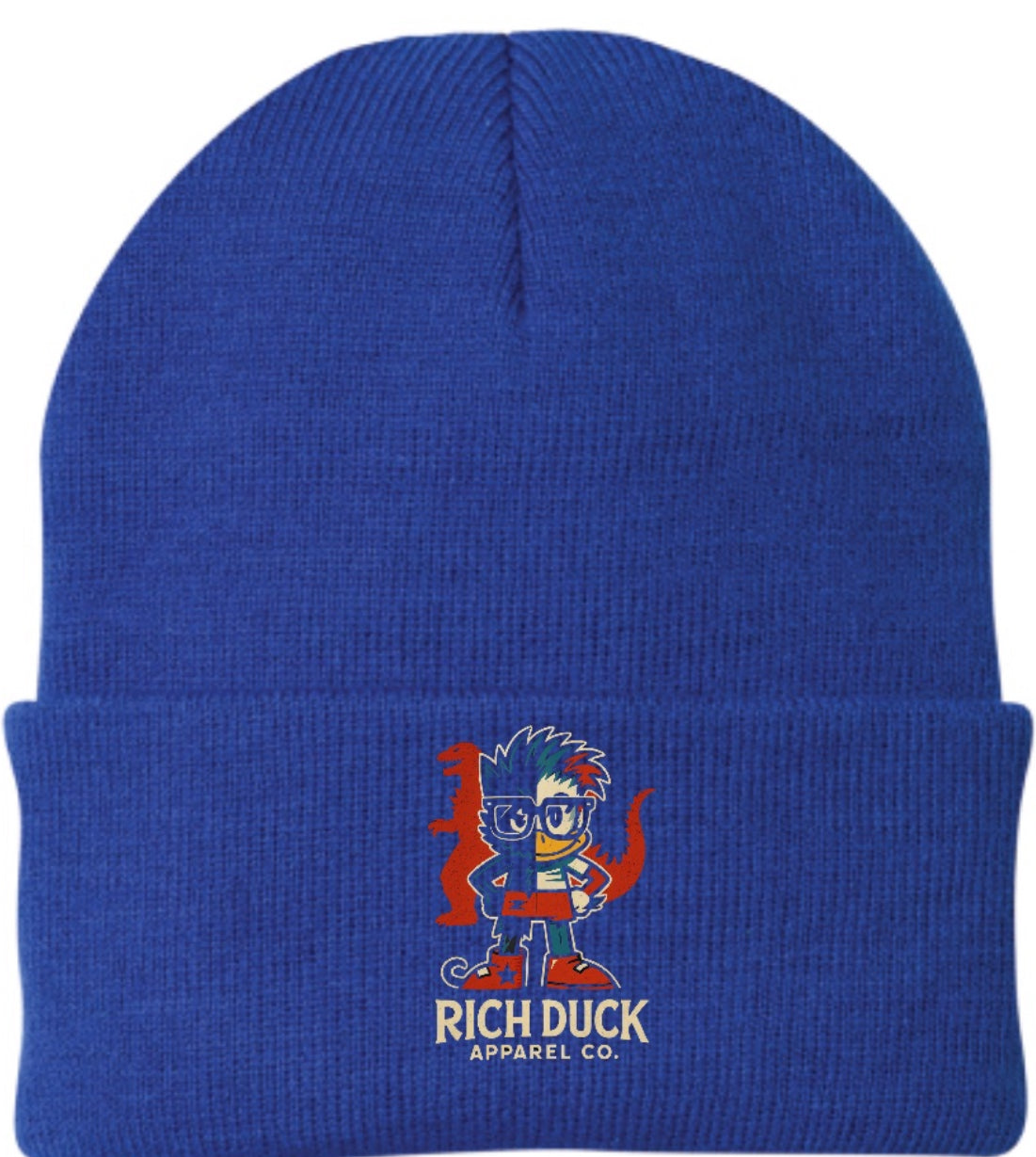 Rich duck beanie