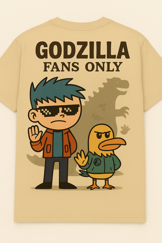Godzilla fans only tee